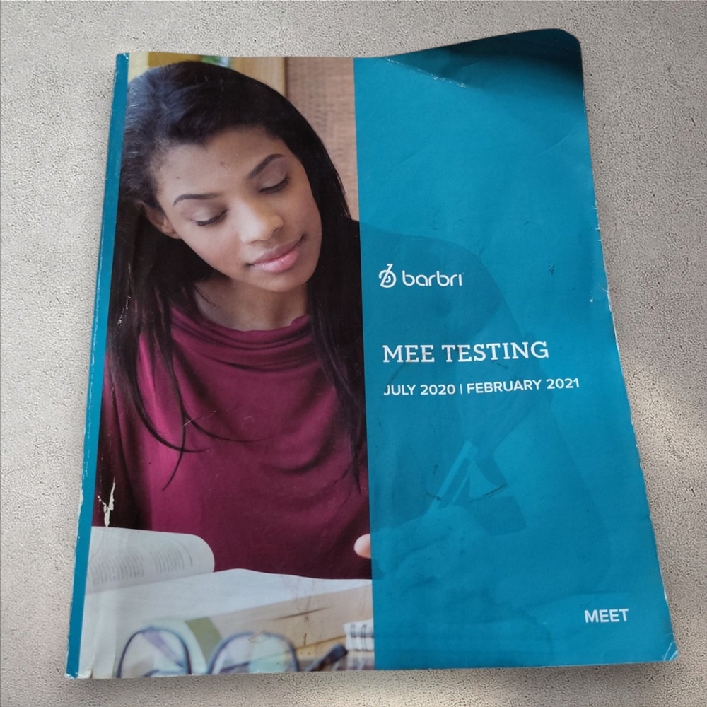 2020~2021 RECENT Barbri MEE Testing For ALL UBE